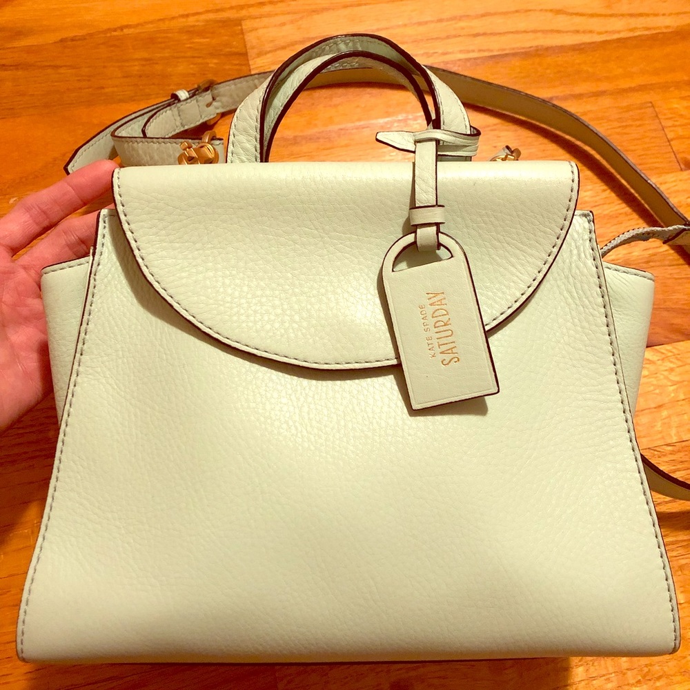 EUC Kate Spade Saturday Mini A Satchel Tide Green